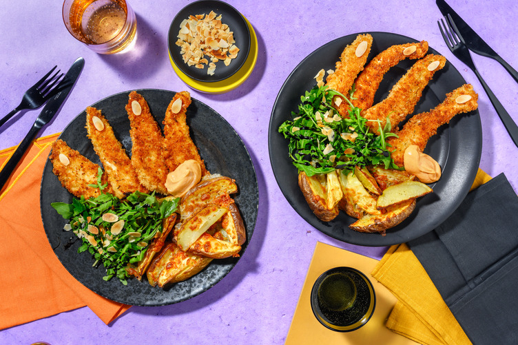 Halloween Chicken Fingers