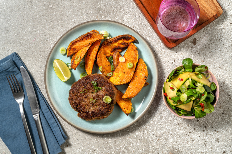 Thai Spiced Naked Burgers