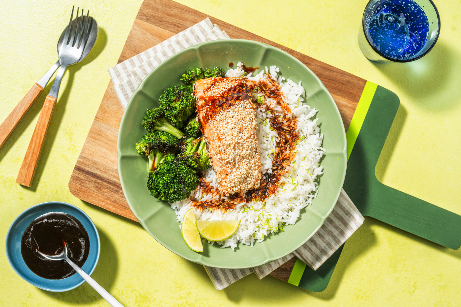 Sesame Coated Salmon 