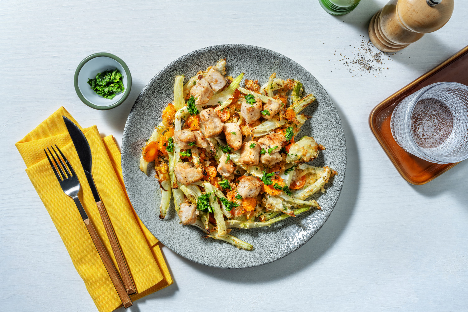 Bocconcini di lonza al profumo di lime 