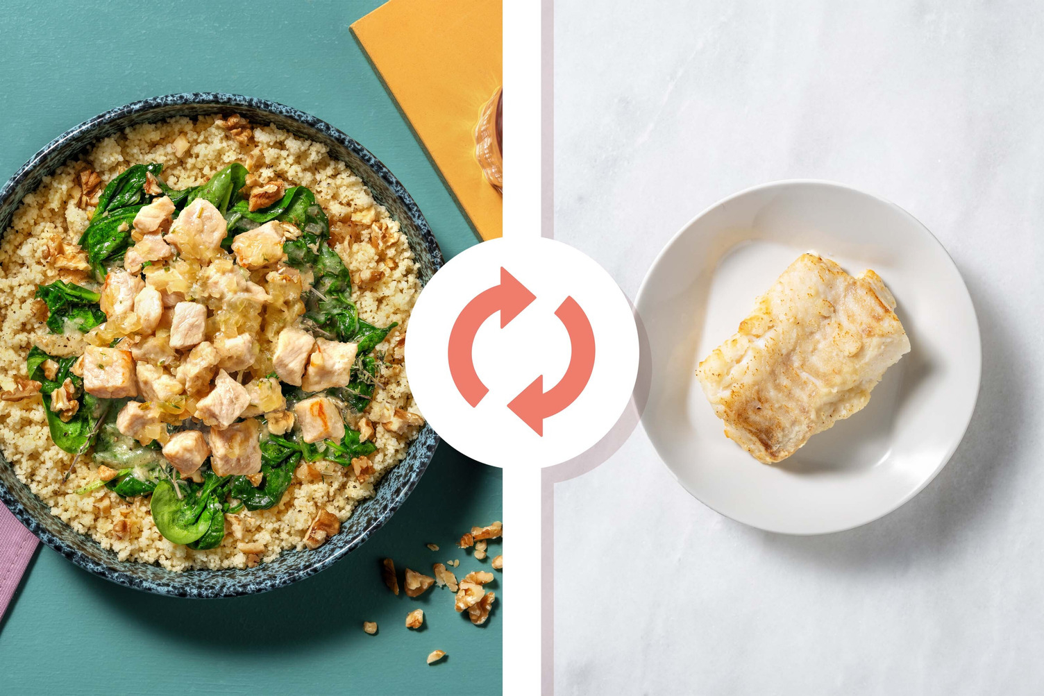 Merluzzo al burro e profumo di timo