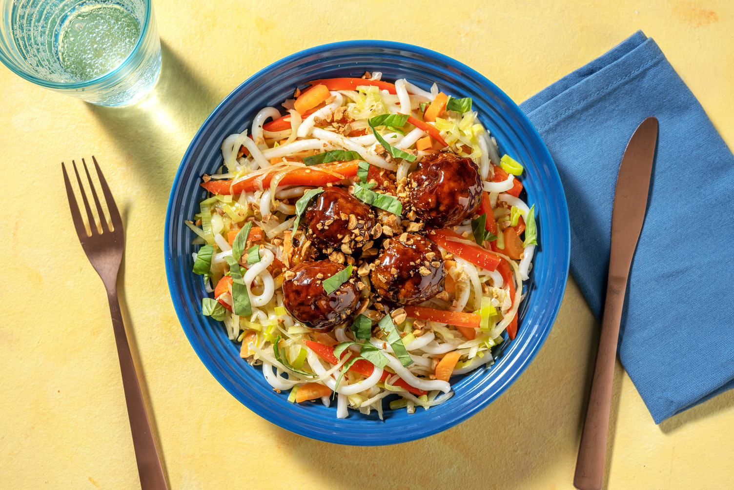 Sticky Aziatische stijl gehaktballetjes 