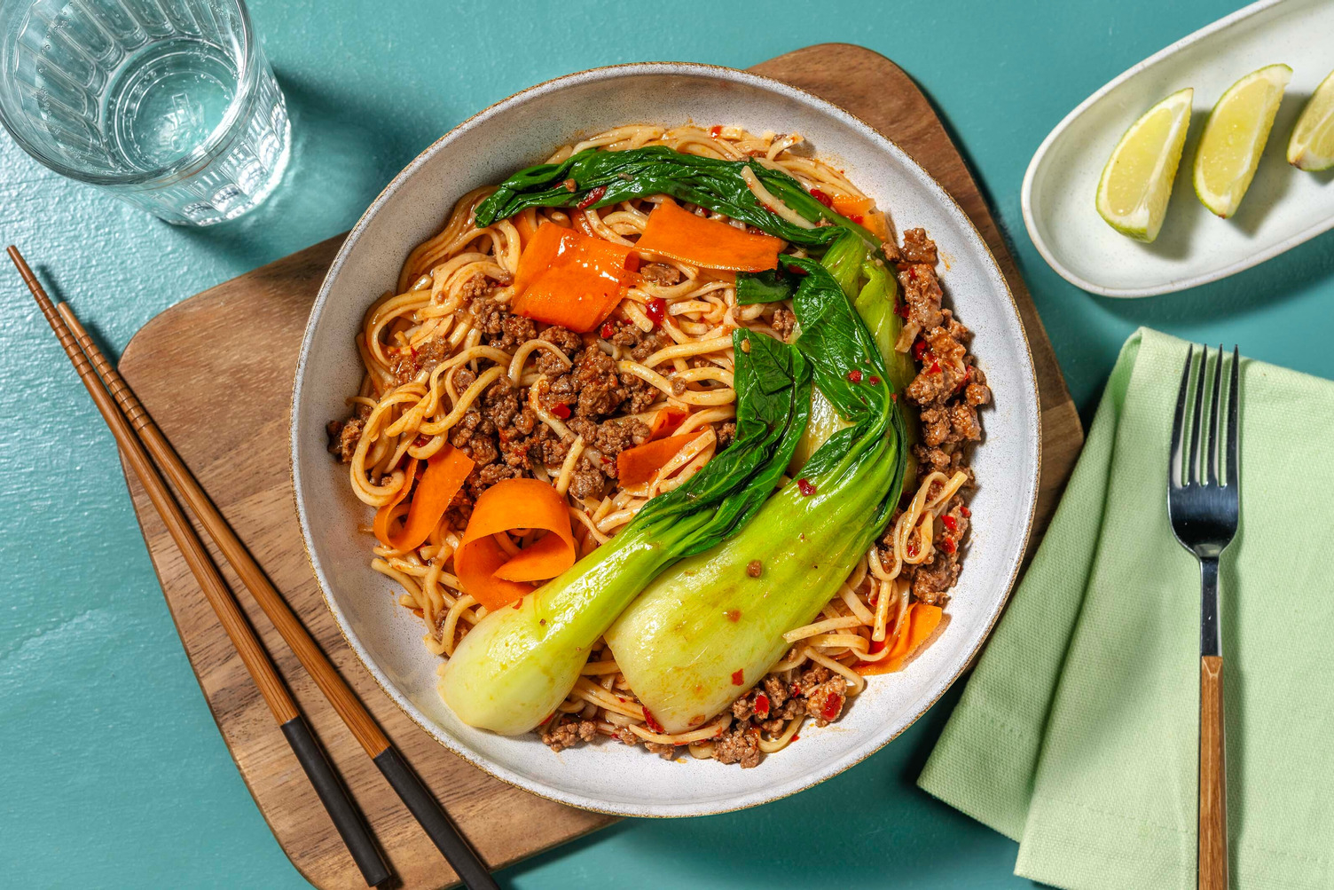 Vietnamese Inspired Beef Noodles