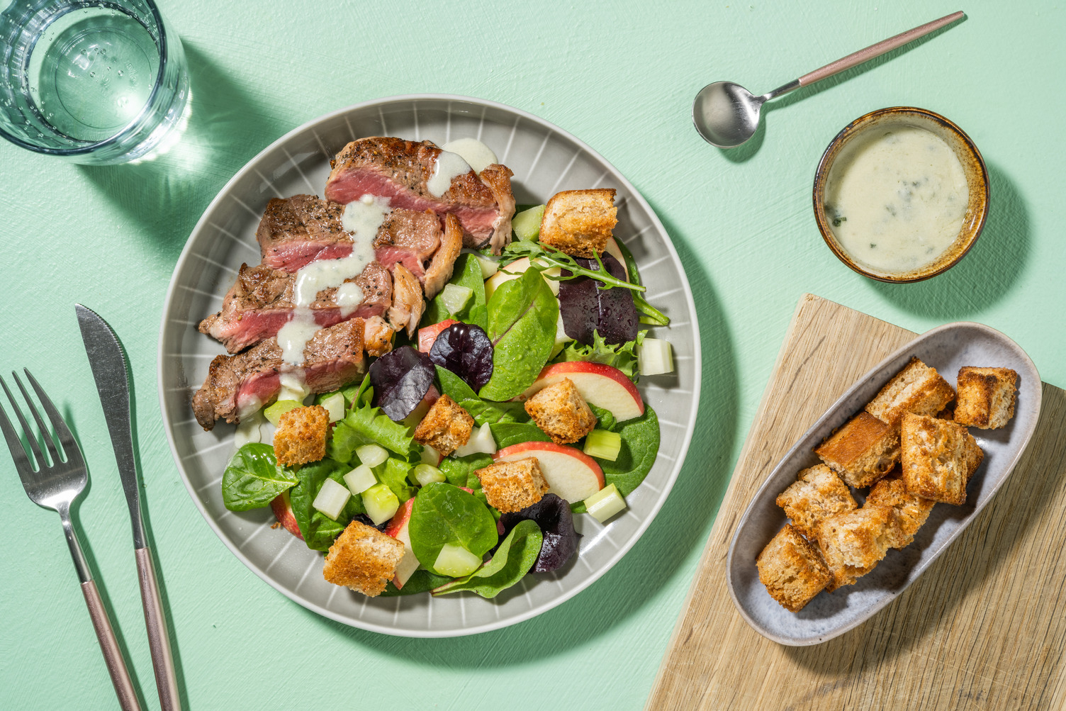 Manzo su salsa al gorgonzola