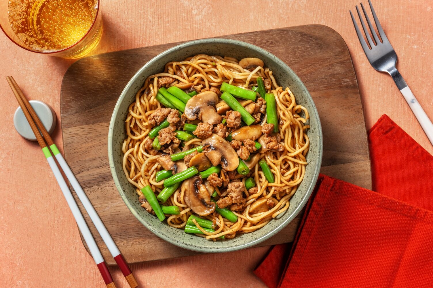 Teriyaki Meat-Free Mince Stir-Fry