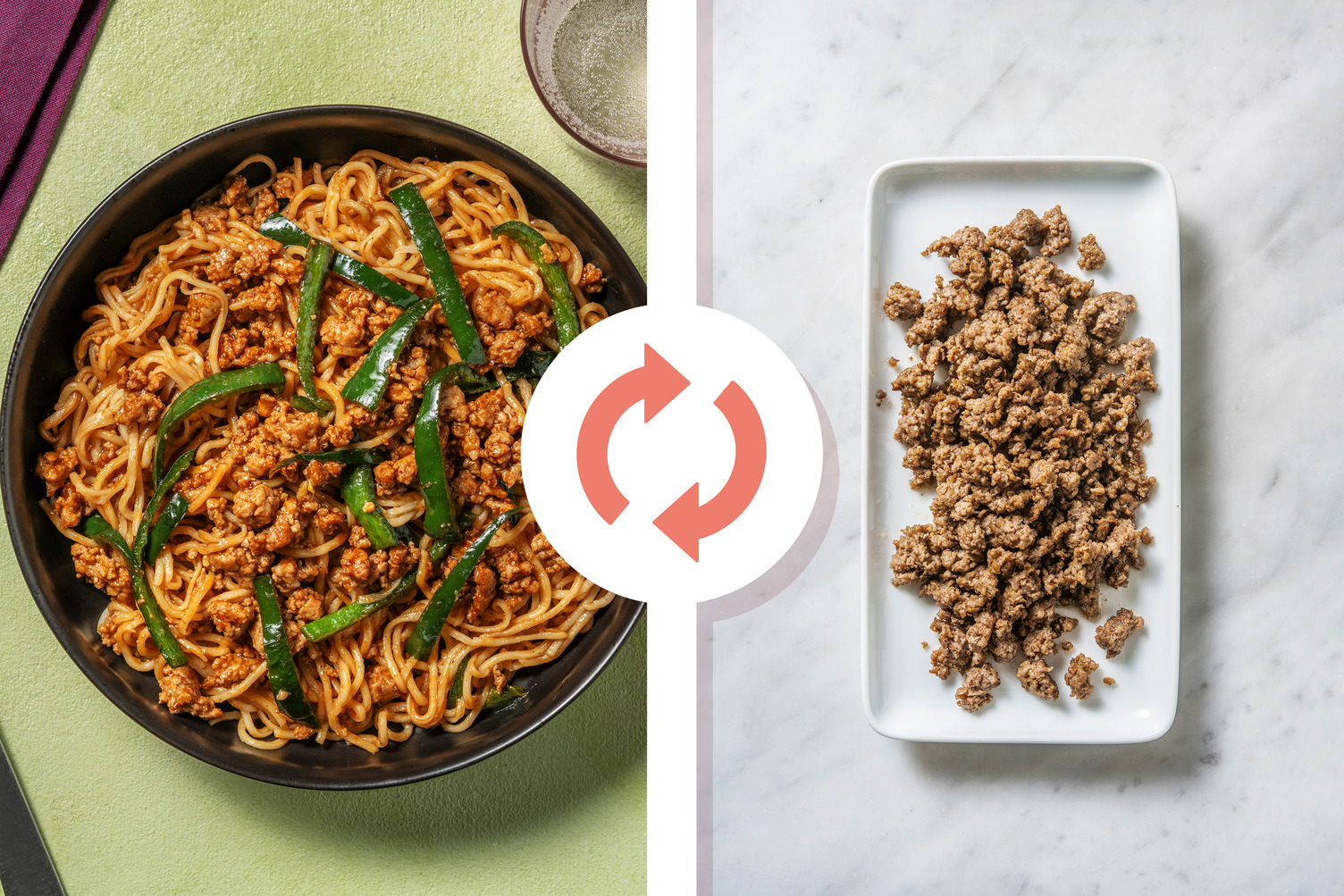 Superfast Thai Inspired Beef Noodles