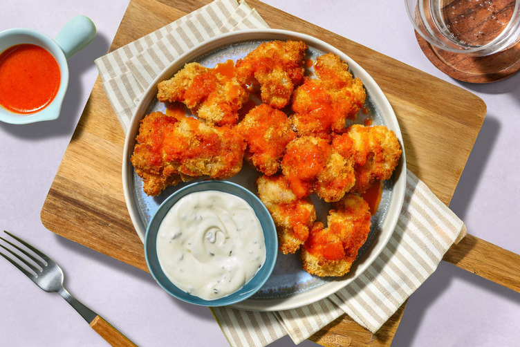 Buffalo Hot Sauce Chicken Pops