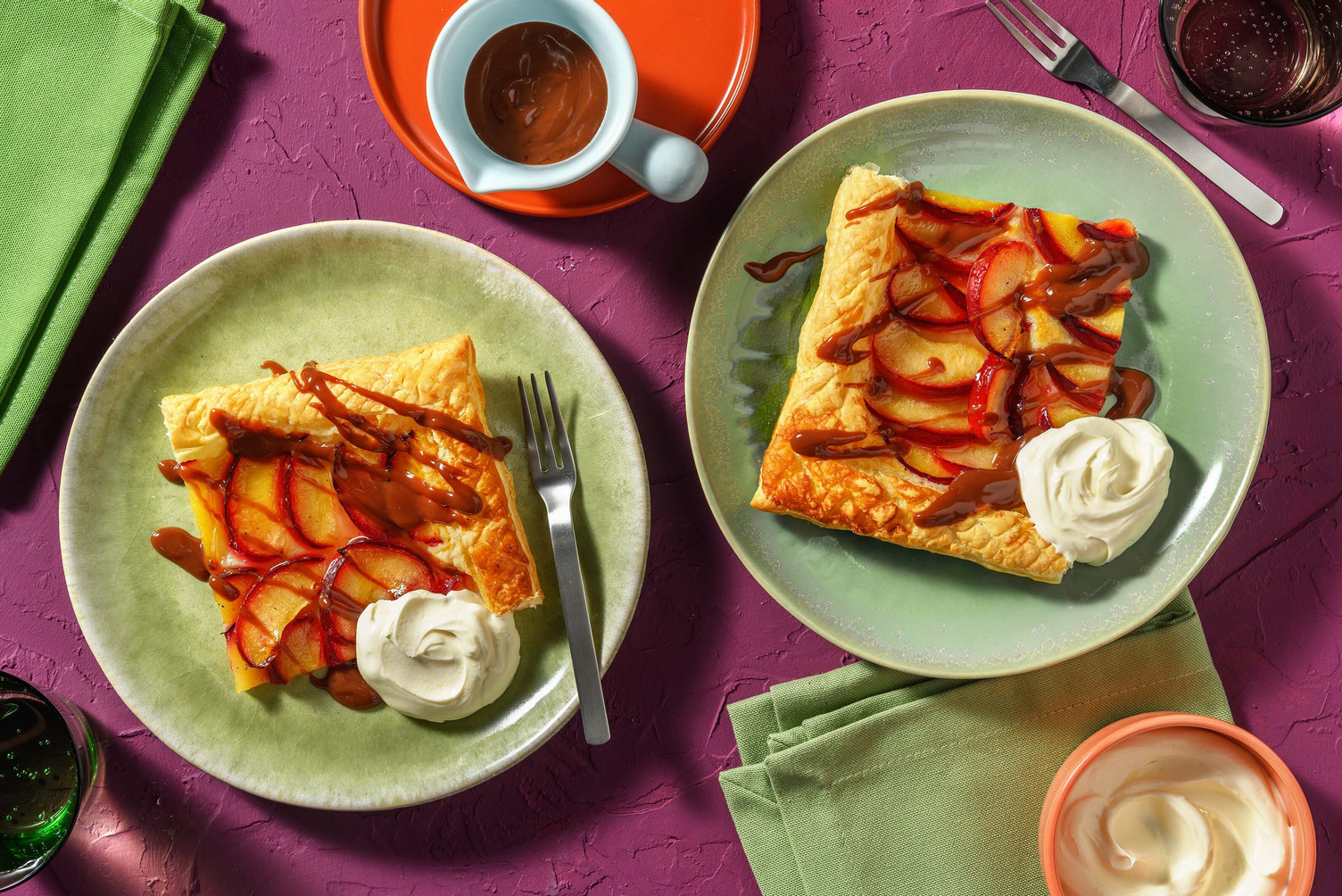 Wonka's Plum-tastic Puff Pastry Tart
