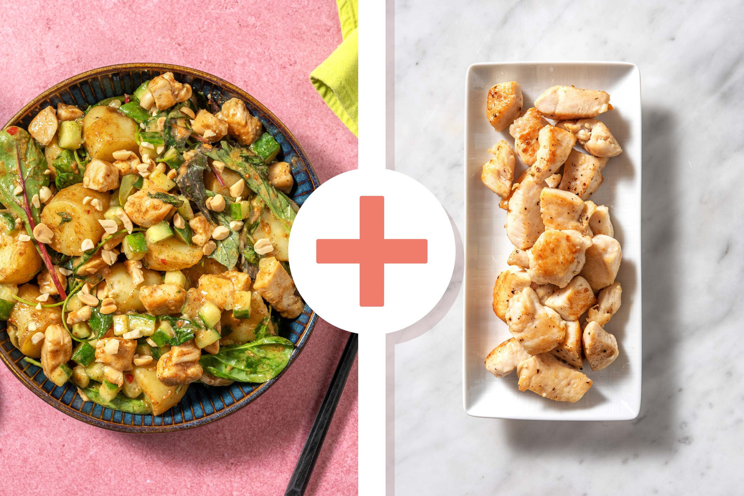 Indonesian Style Satay Extra Chicken Salad