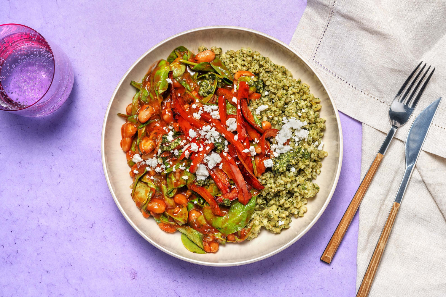 Italian Inspired Butter Bean and Roasted Tomato Stew