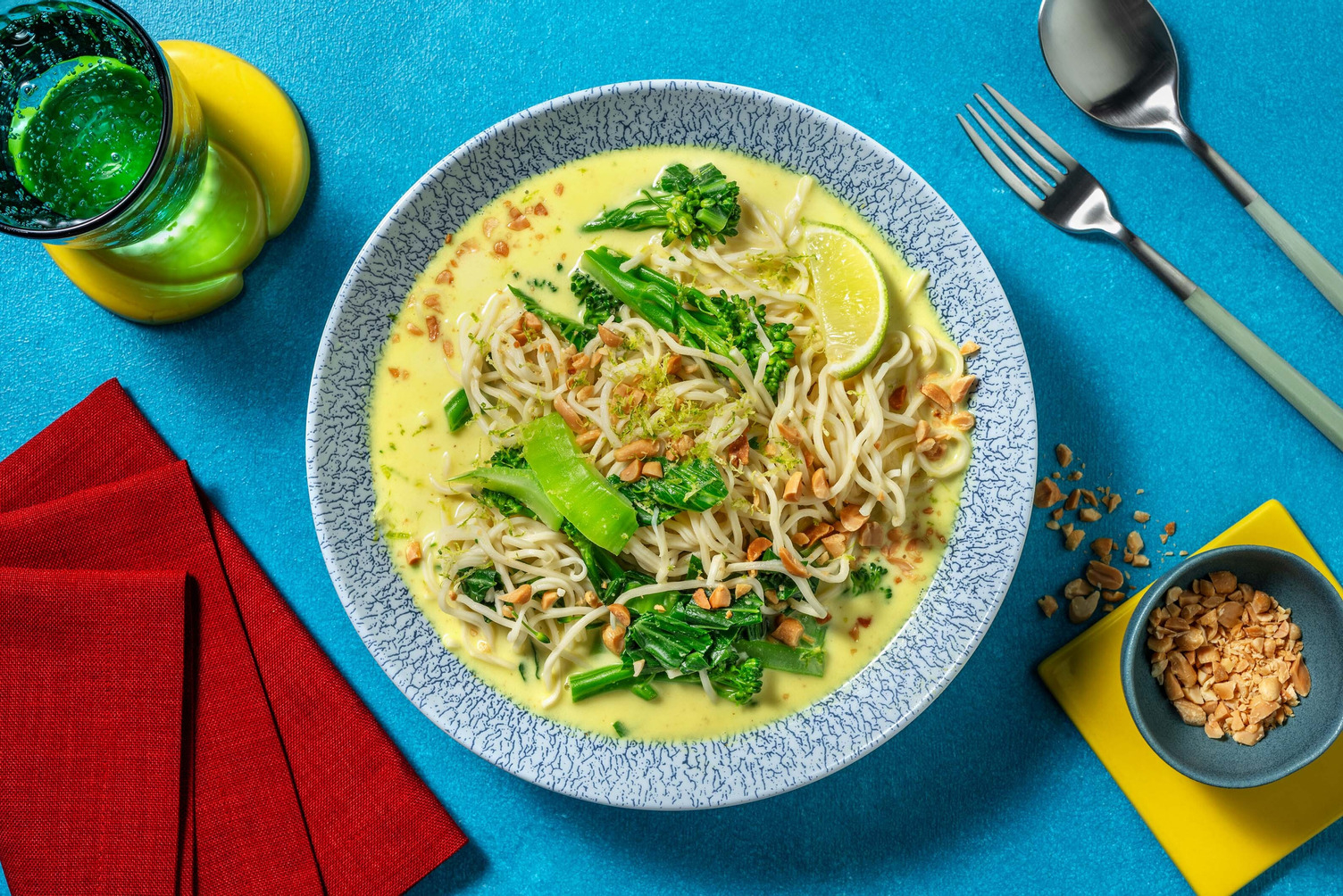 Thai Yellow Style Prawn Noodle Soup