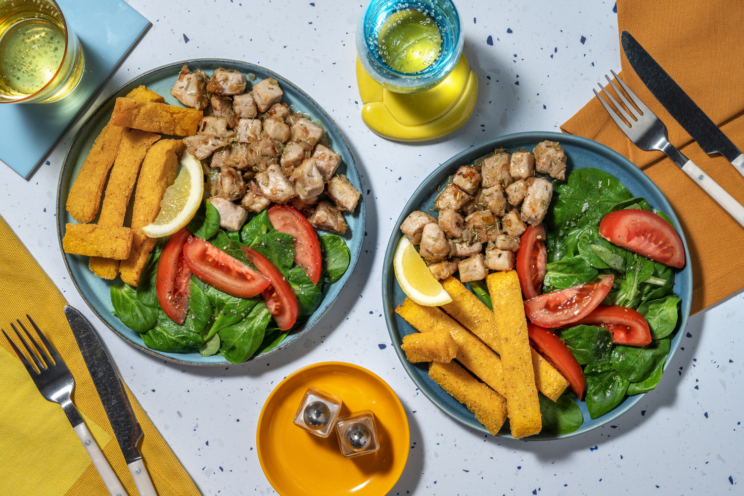 Bocconcini di lonza al limone