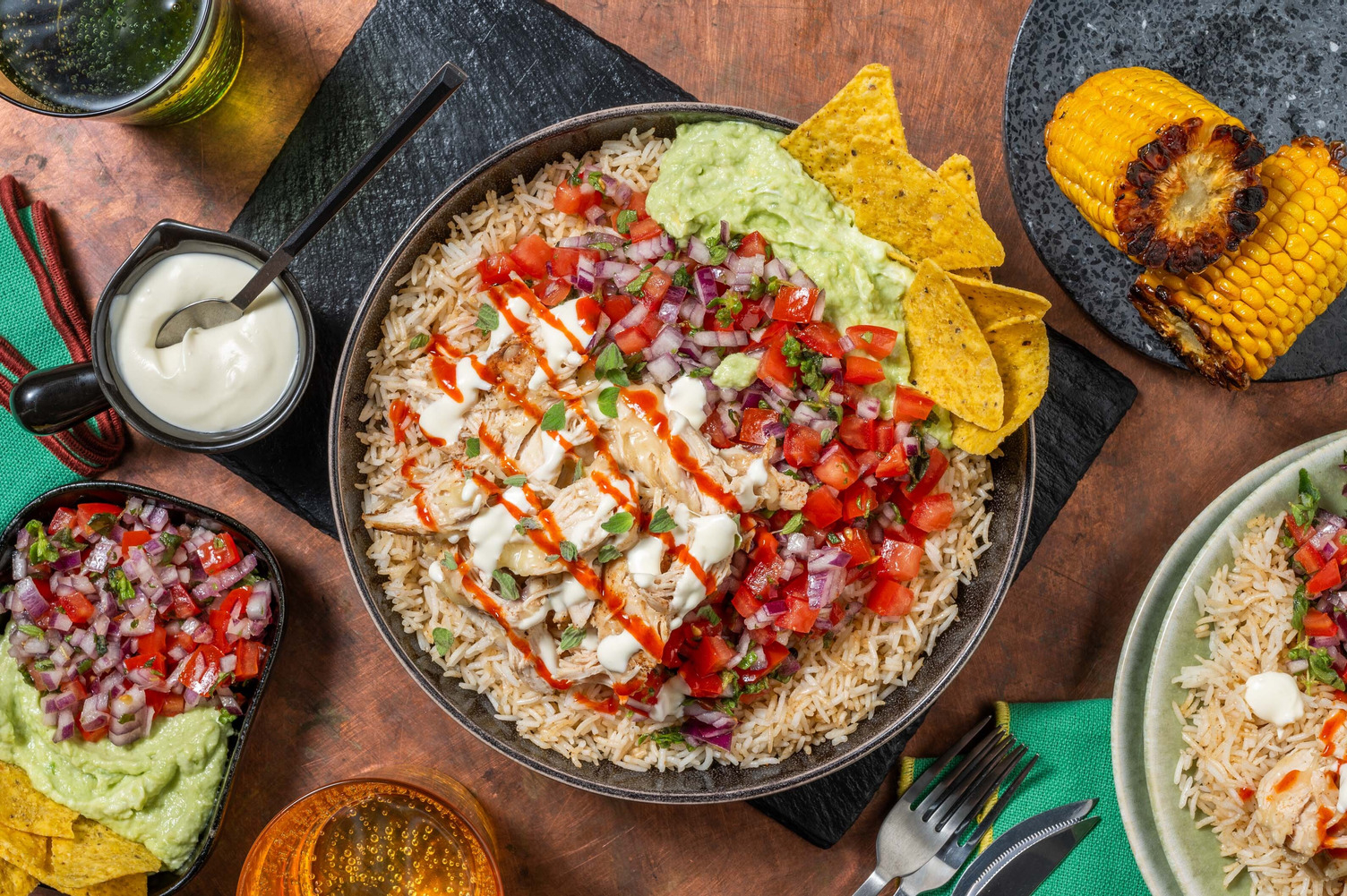 Mexicansk kyllingebowl