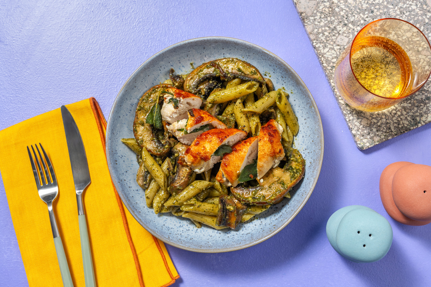 Saltimbocca de poulet