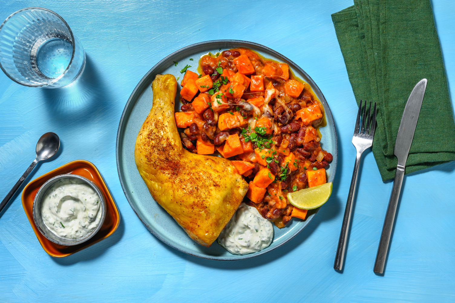 Cuisse de poulet à la mexicaine