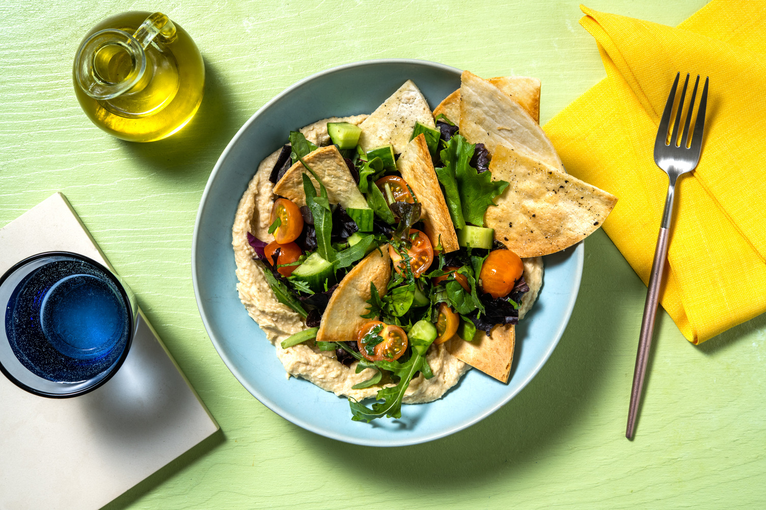 Salade libanaise façon fattouche