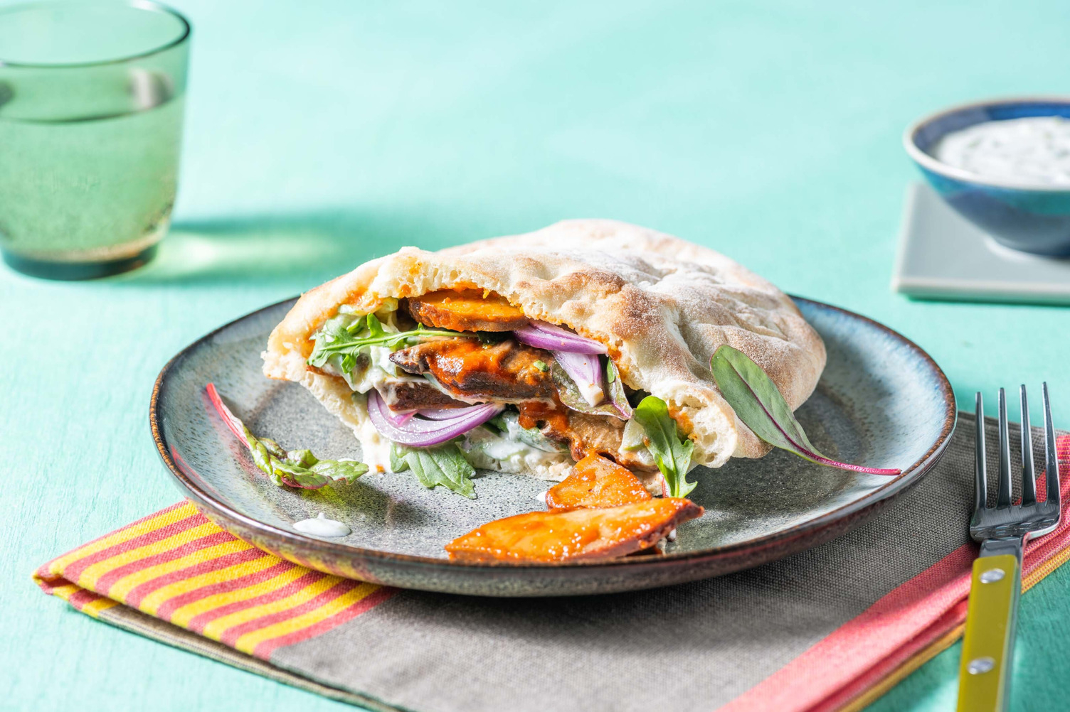 Shawarma veggie di seitan al cumino