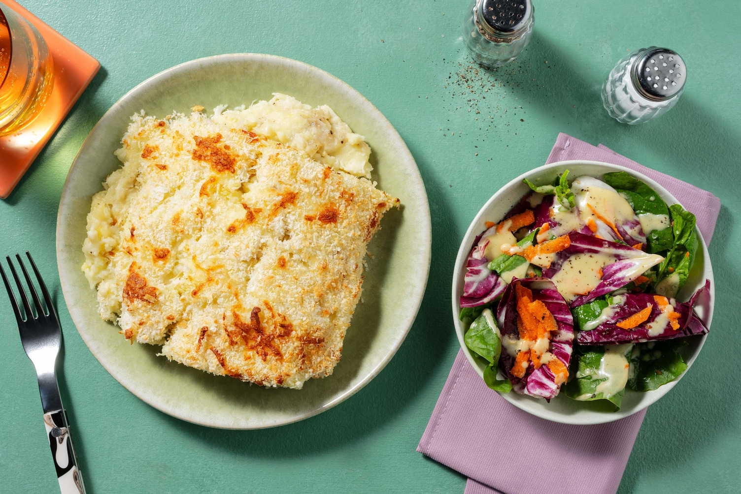 Brandade croustillante de cabillaud