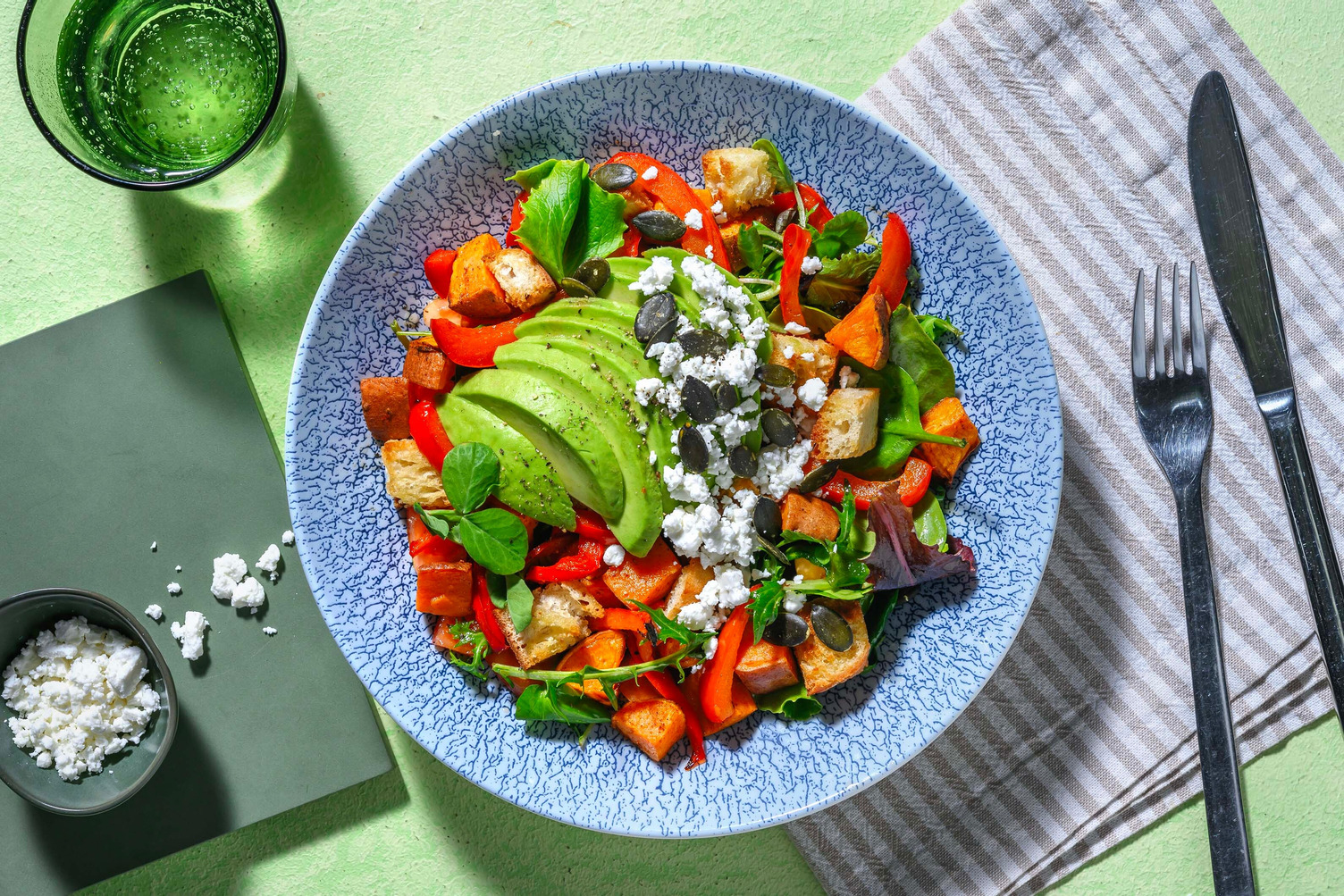 Warm Cajun Sweet Potato Salad