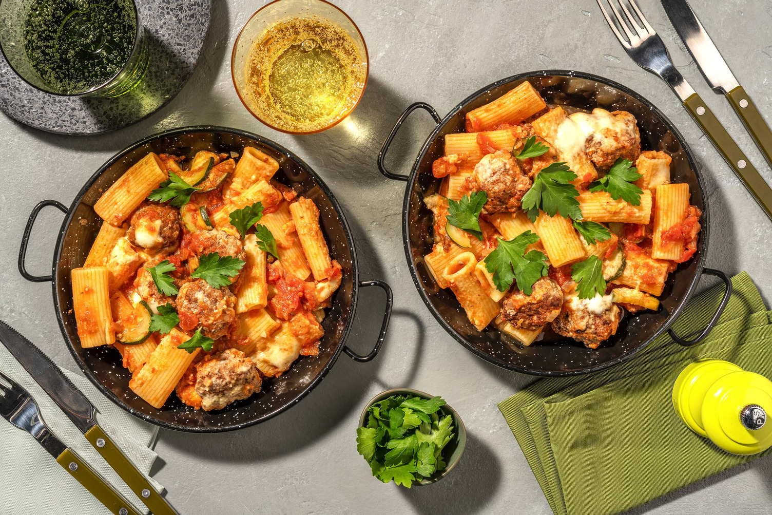 Italiensk kjøttbollepasta