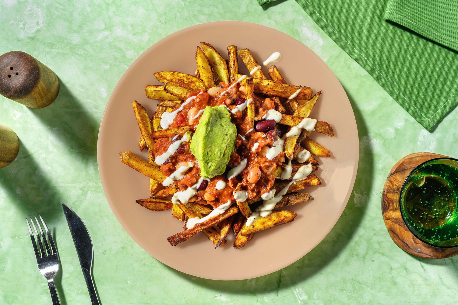 Beany Boulder Loaded Fries