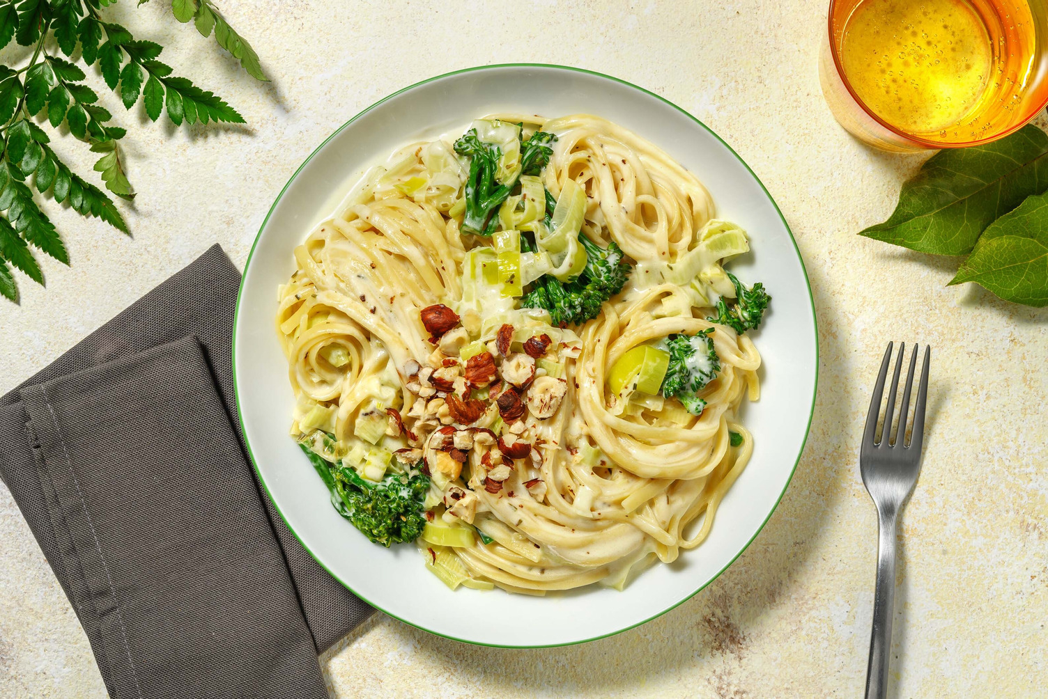 Creamy Truffle and Tenderstem® Linguine