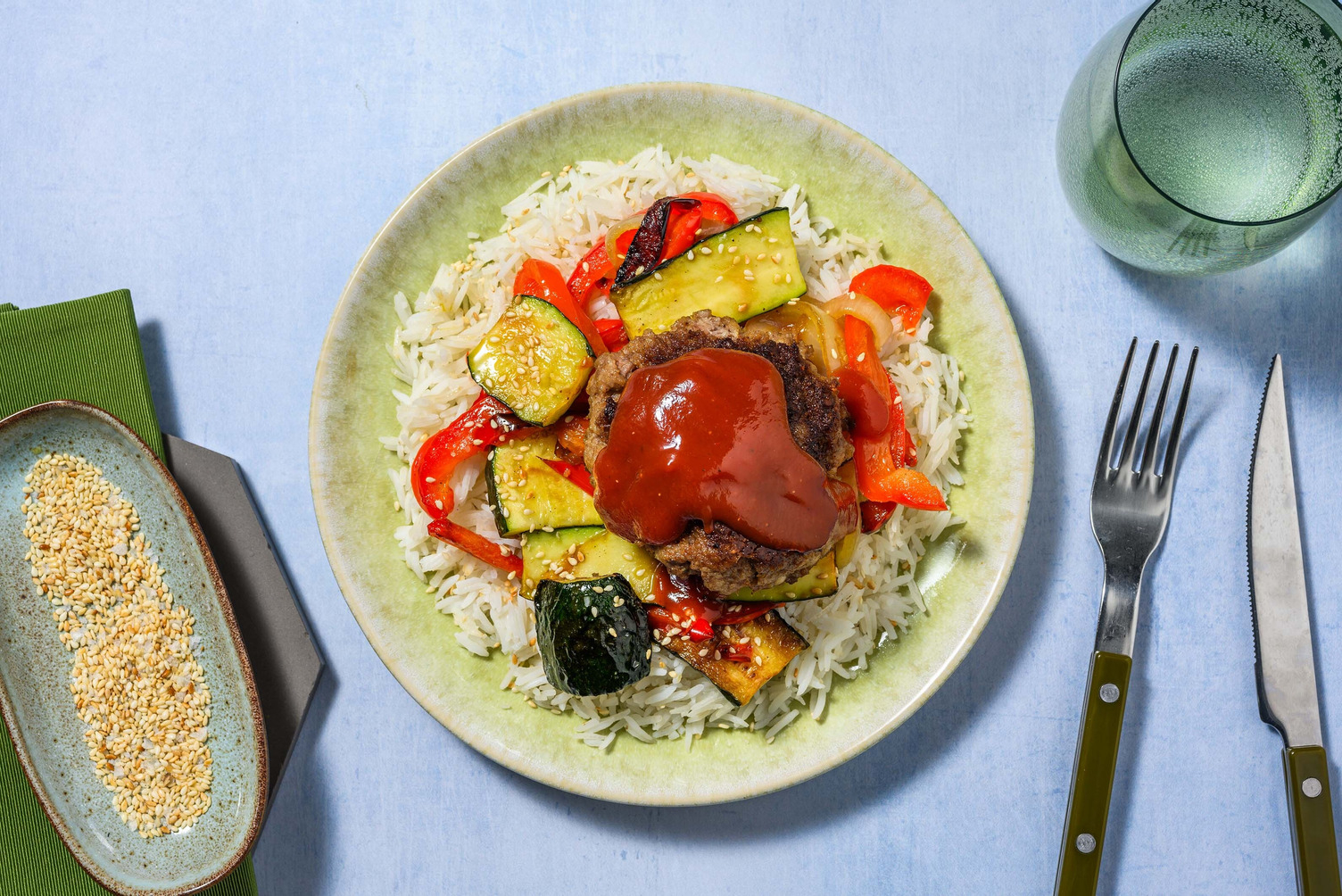 Hambagu : steak haché moelleux à la japonaise