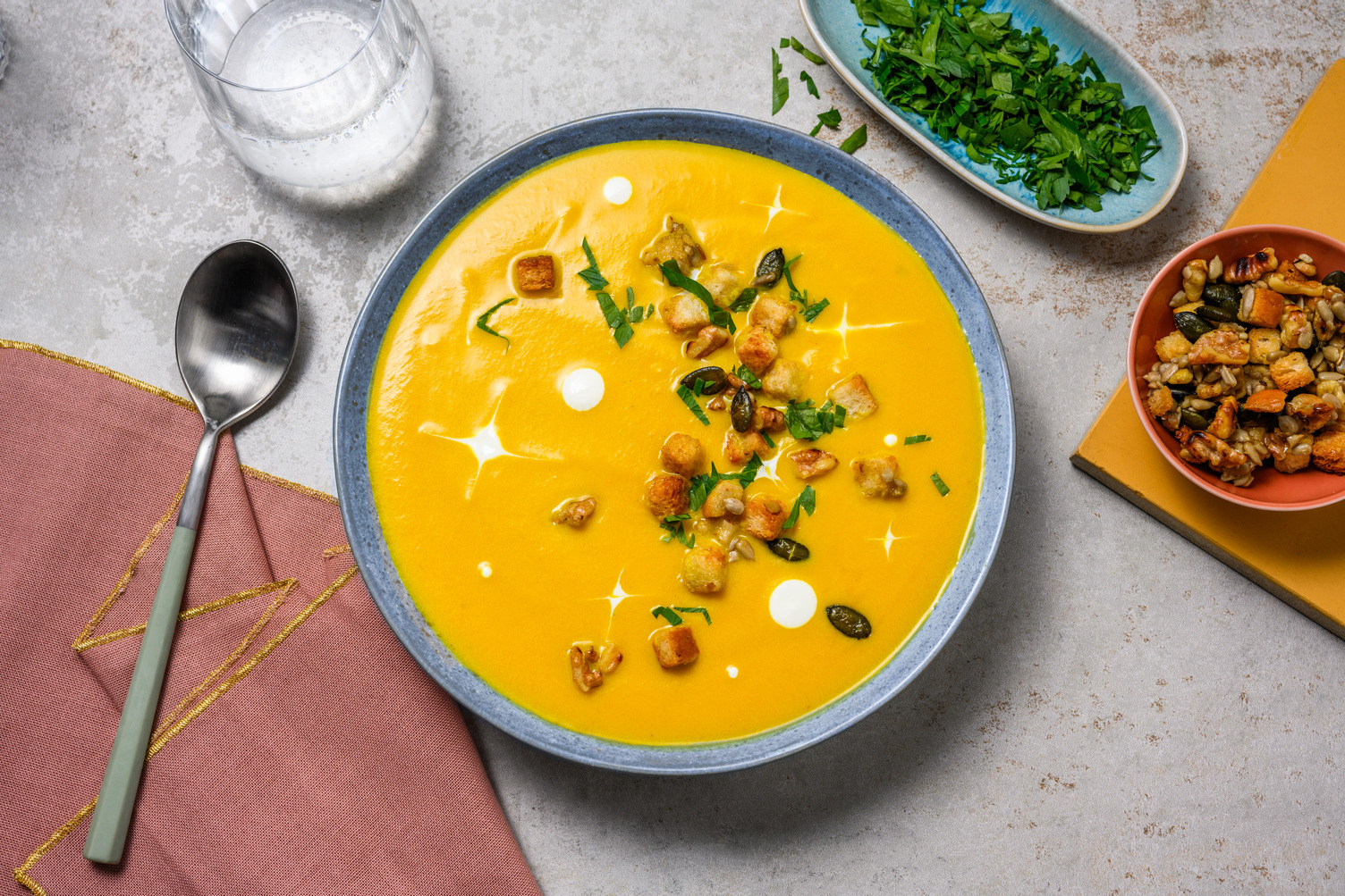 Velouté Bibbidi-Bobbidi-Boo au potimarron