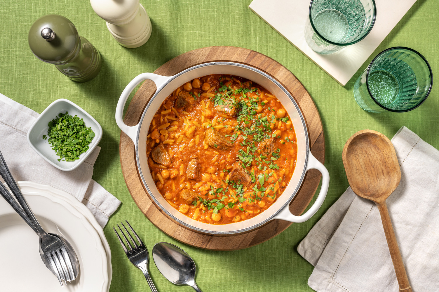 Harira : mijoté d'agneau marocain