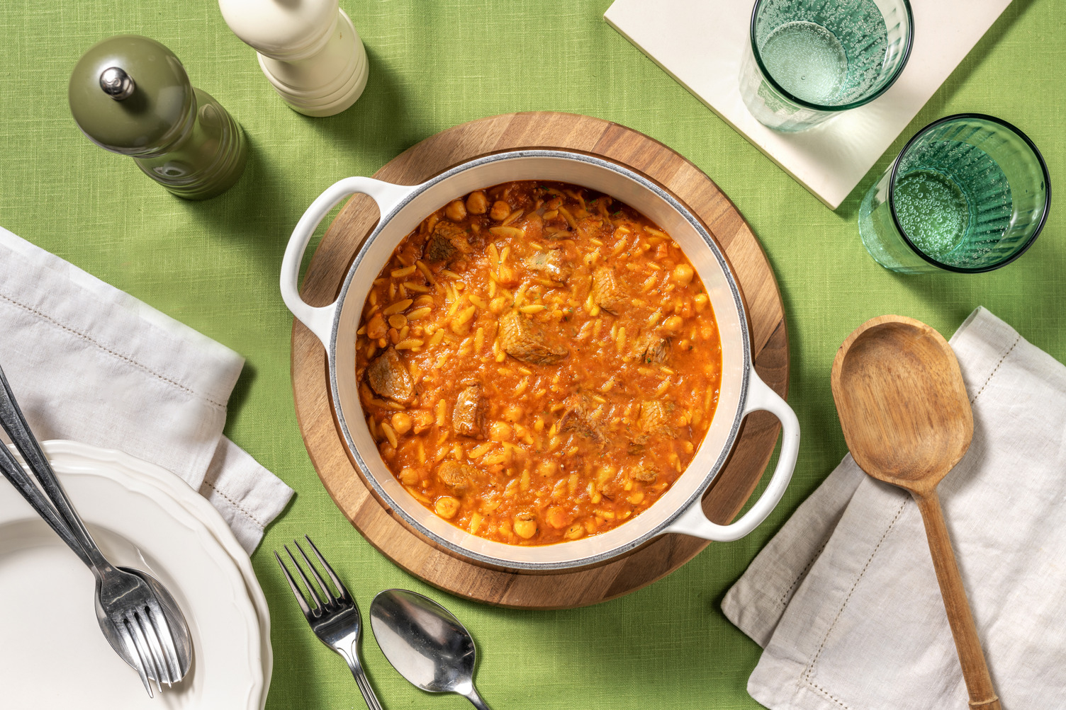 Harira : mijoté d'agneau marocain de mamie Aïcha