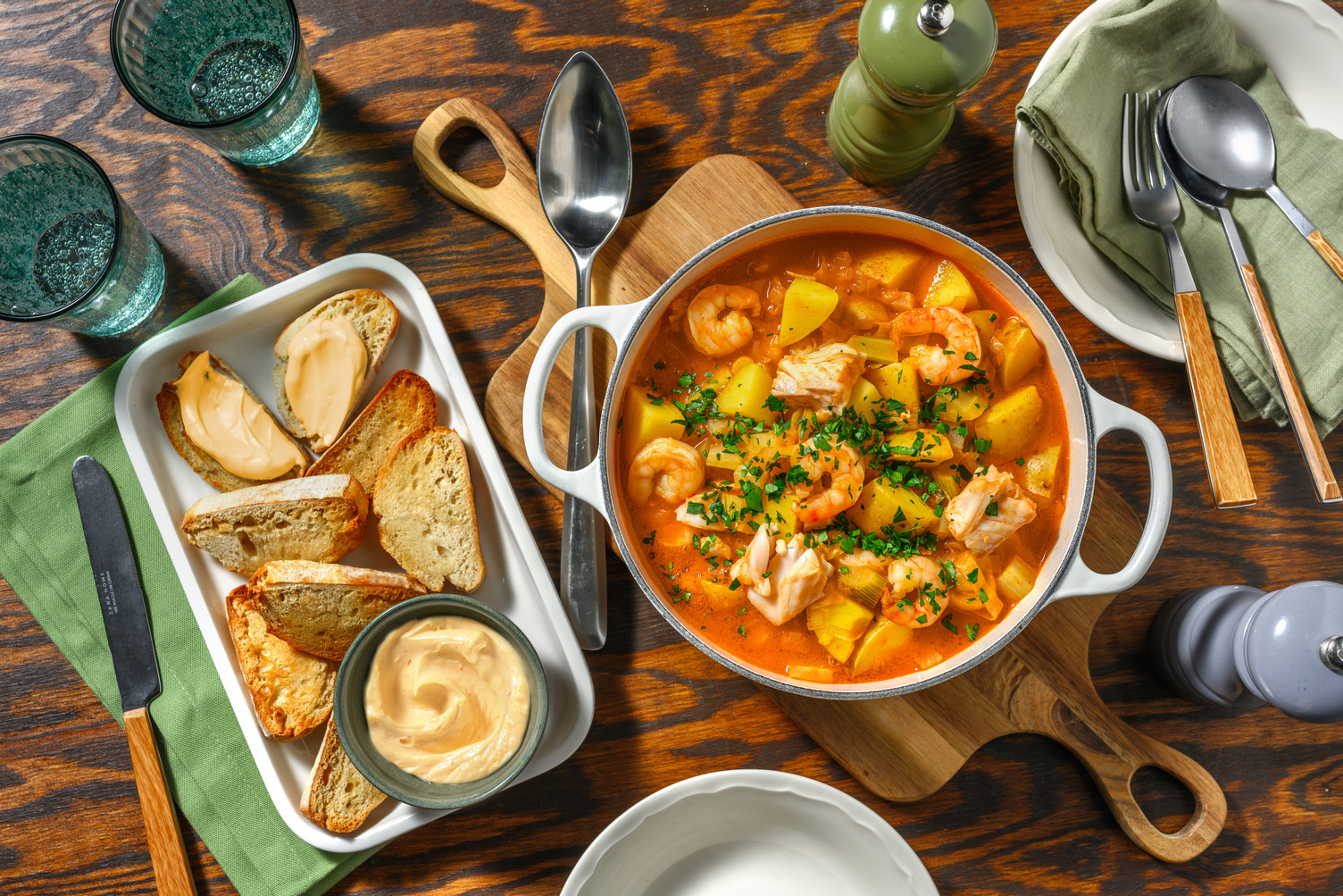 Marmite de la mer de Mamie Augustine