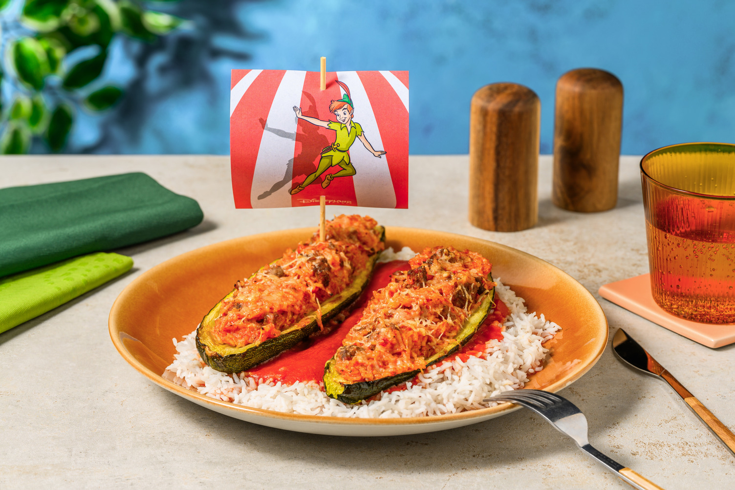 Bateau-courgette du Pays imaginaire