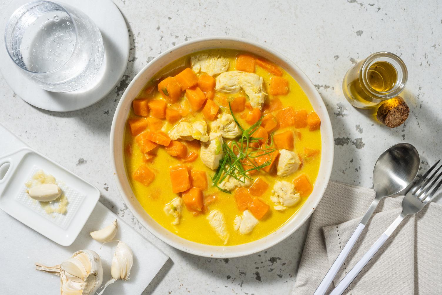 Curry thaï de dinde & patate douce