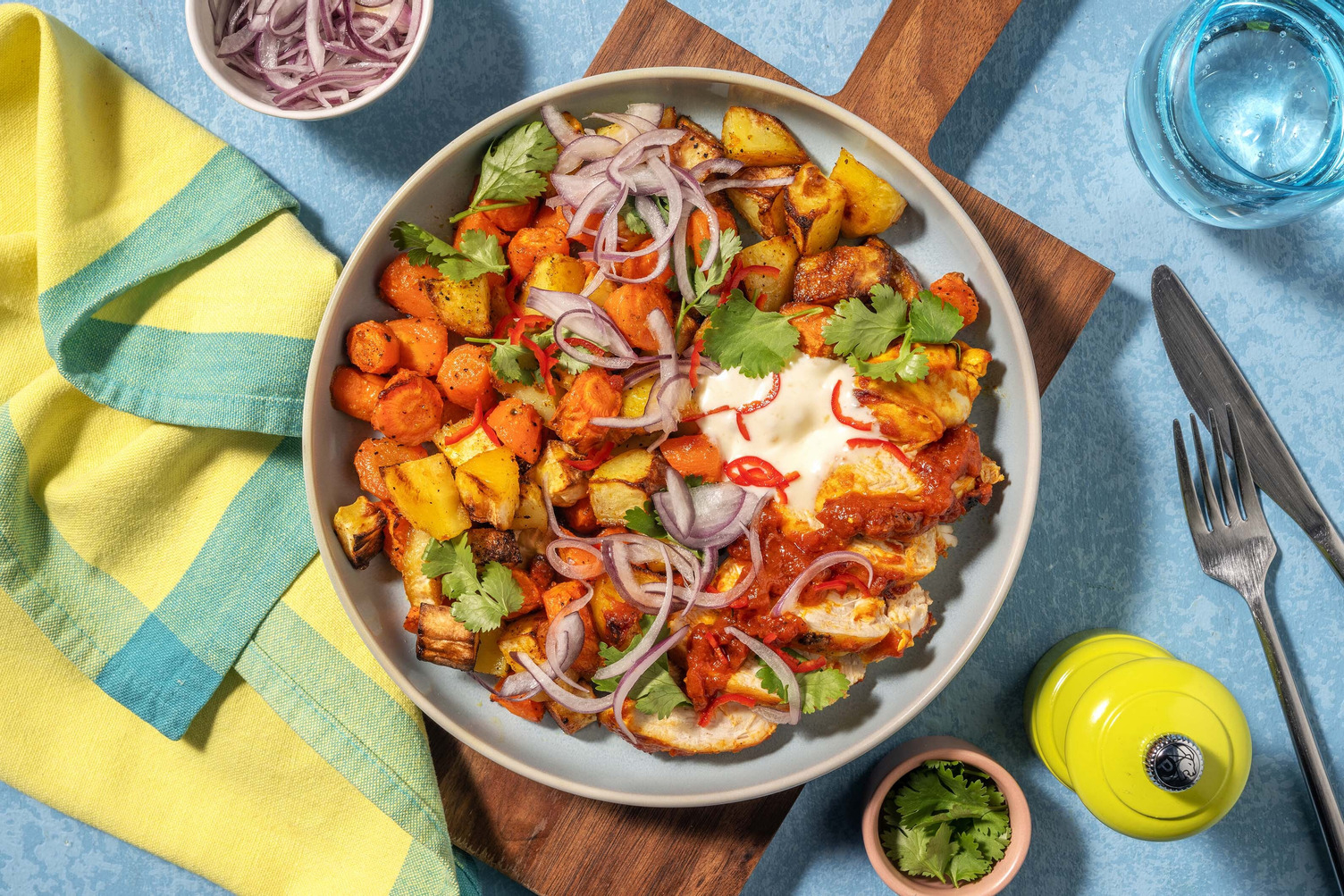 Tikka Masala-marinert kylling