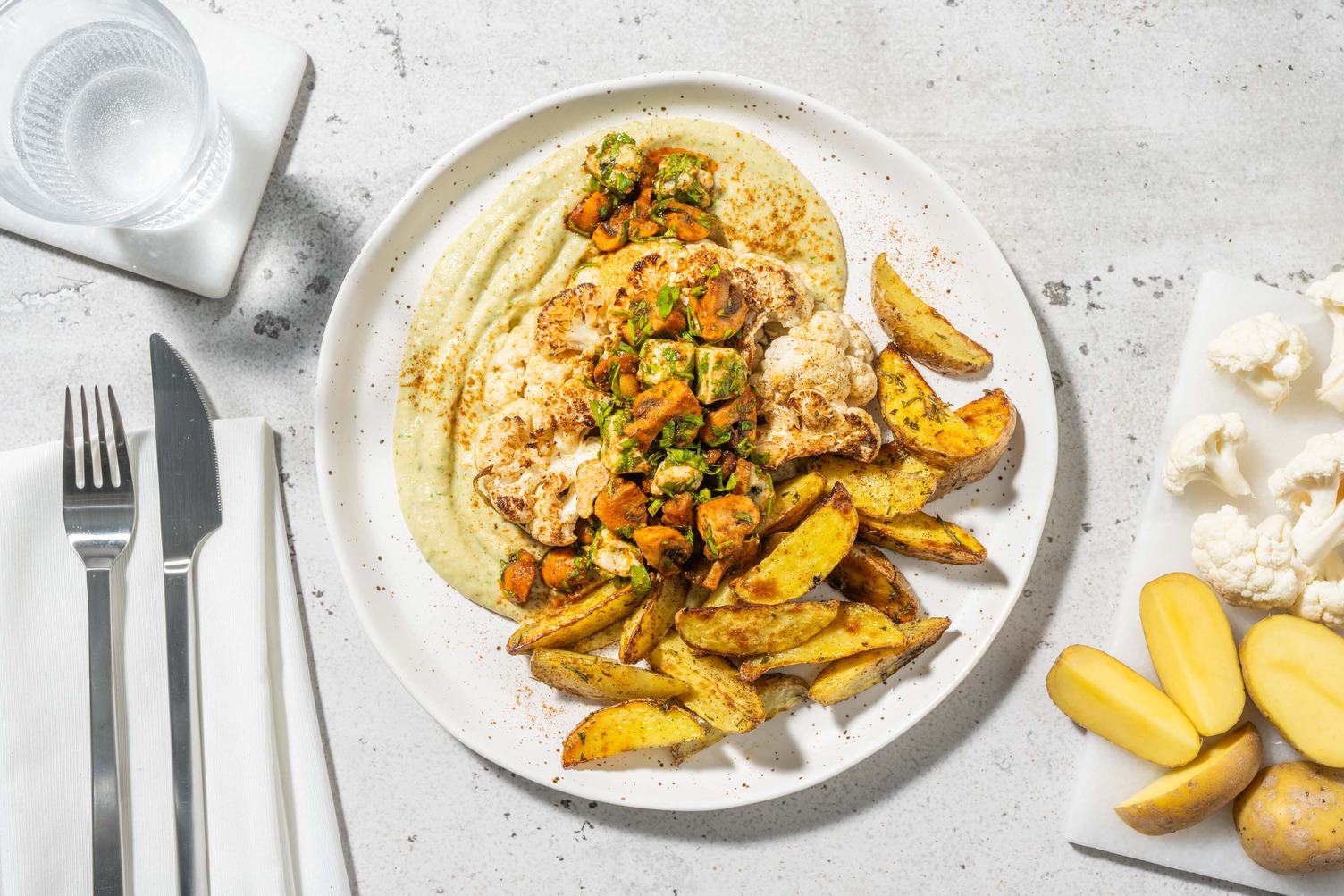 Blue Cheese Cauliflower Steak