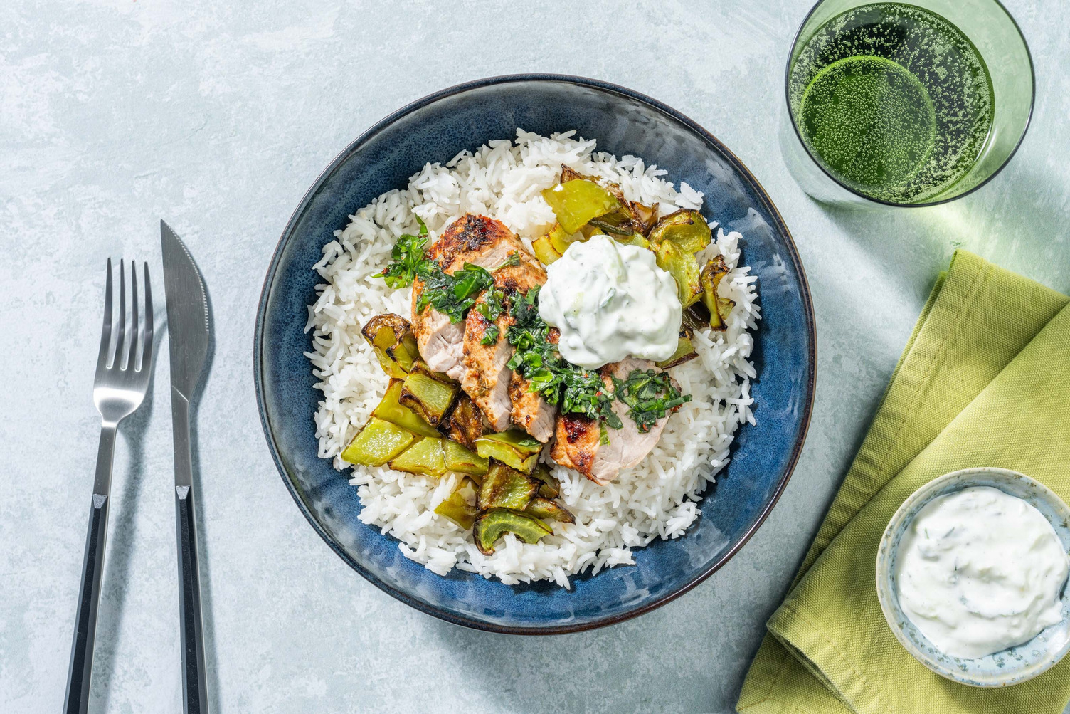 Middelhavsinspireret svinemørbrad