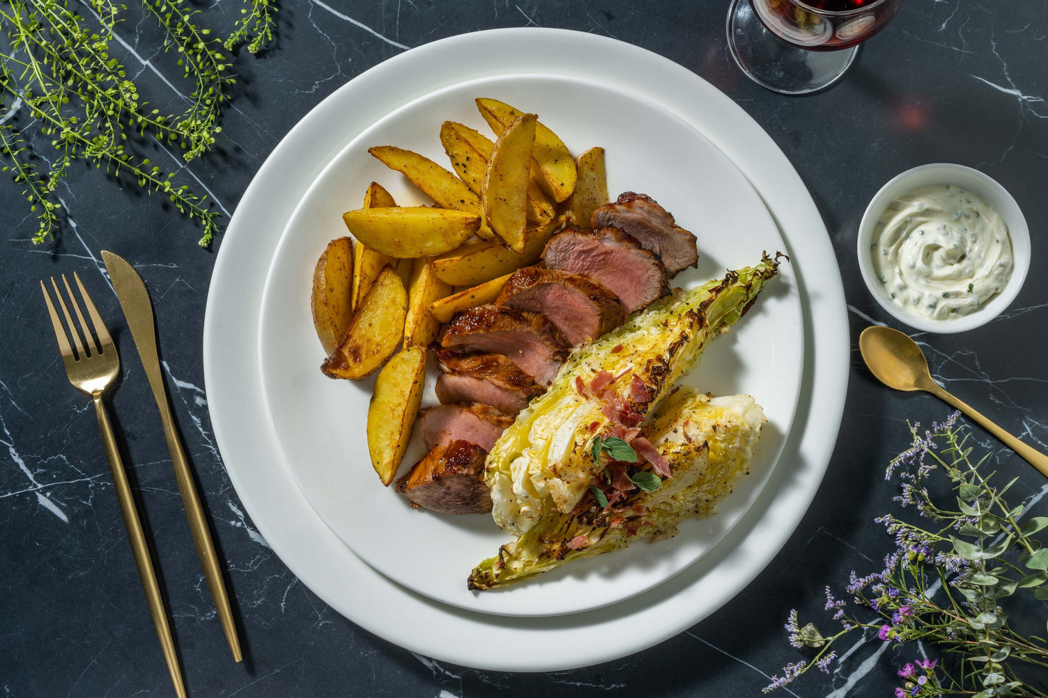 BBQ-marineret svinemørbrad