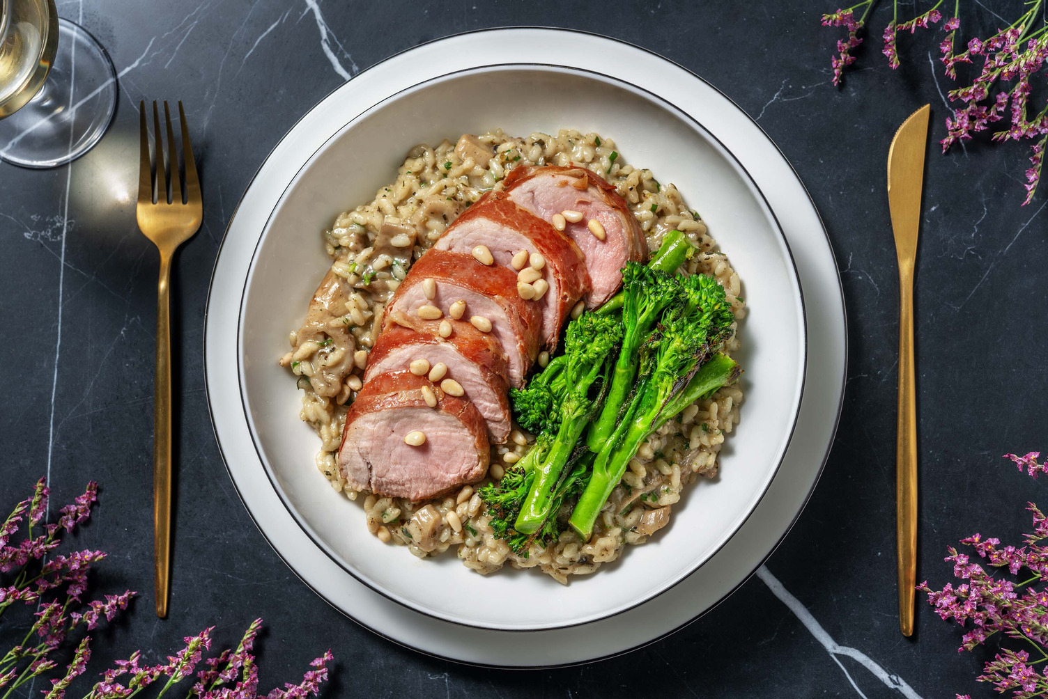 Prosciuttosvøpt svinefilet