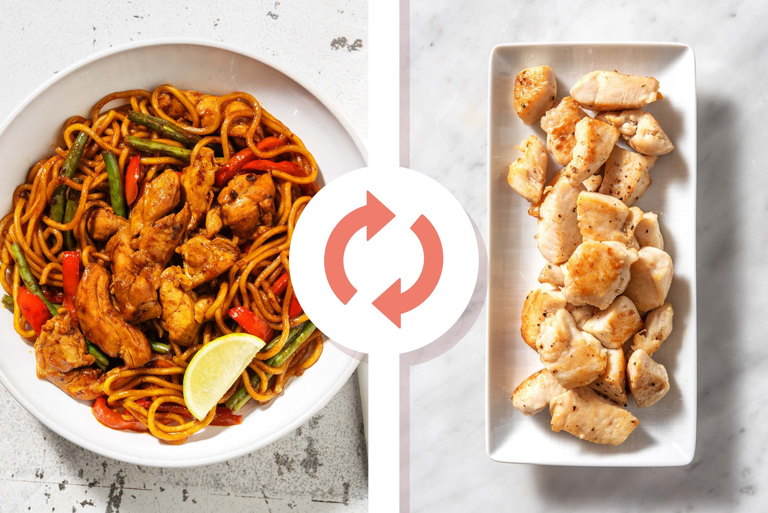 Chinese Style Chicken Breast Noodles