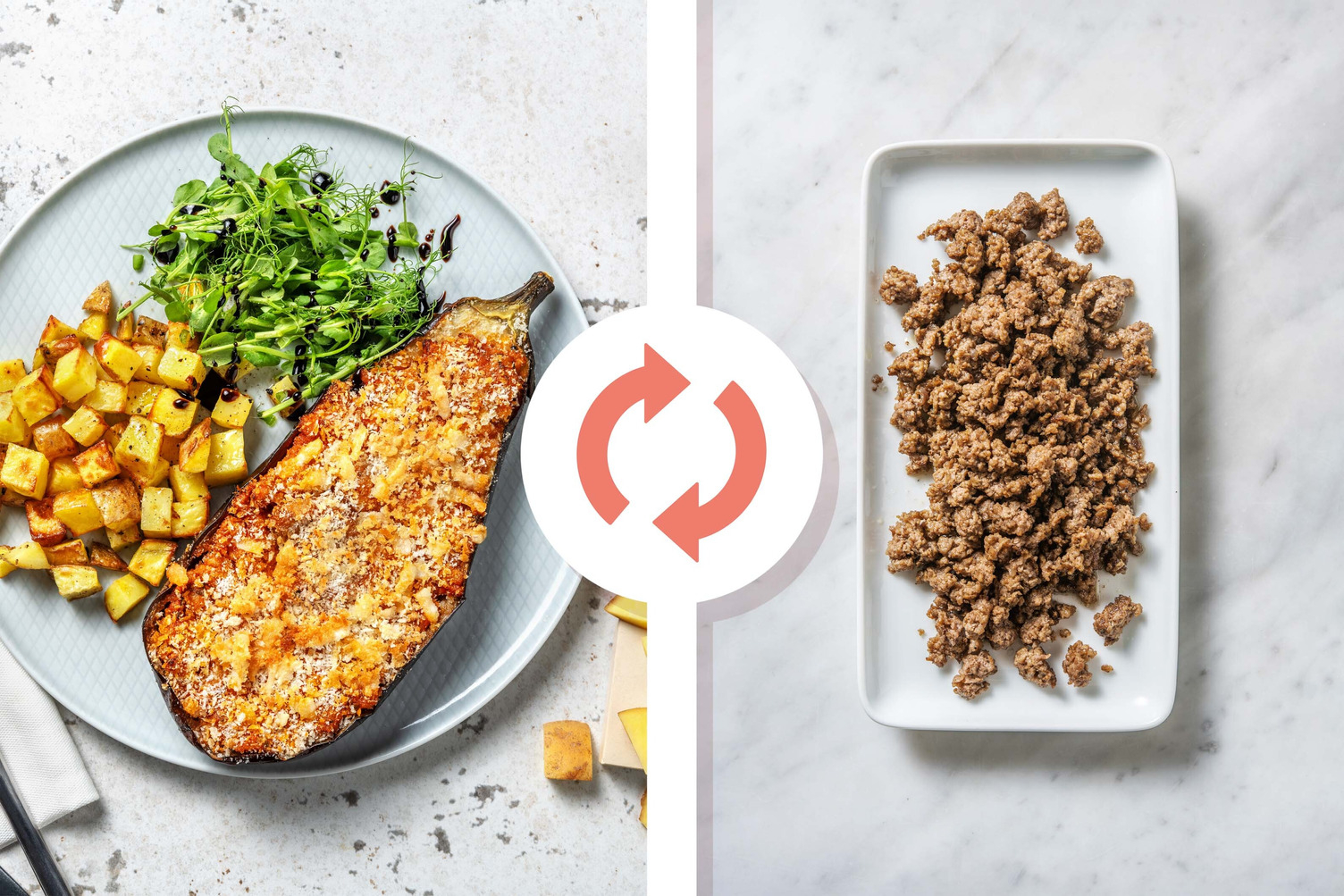 Beef Aubergine Parmigiana