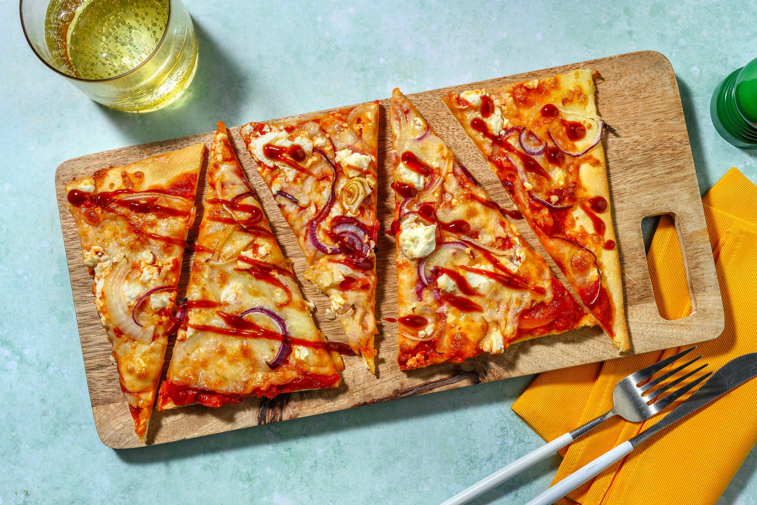 Cheese & Onion pizza 