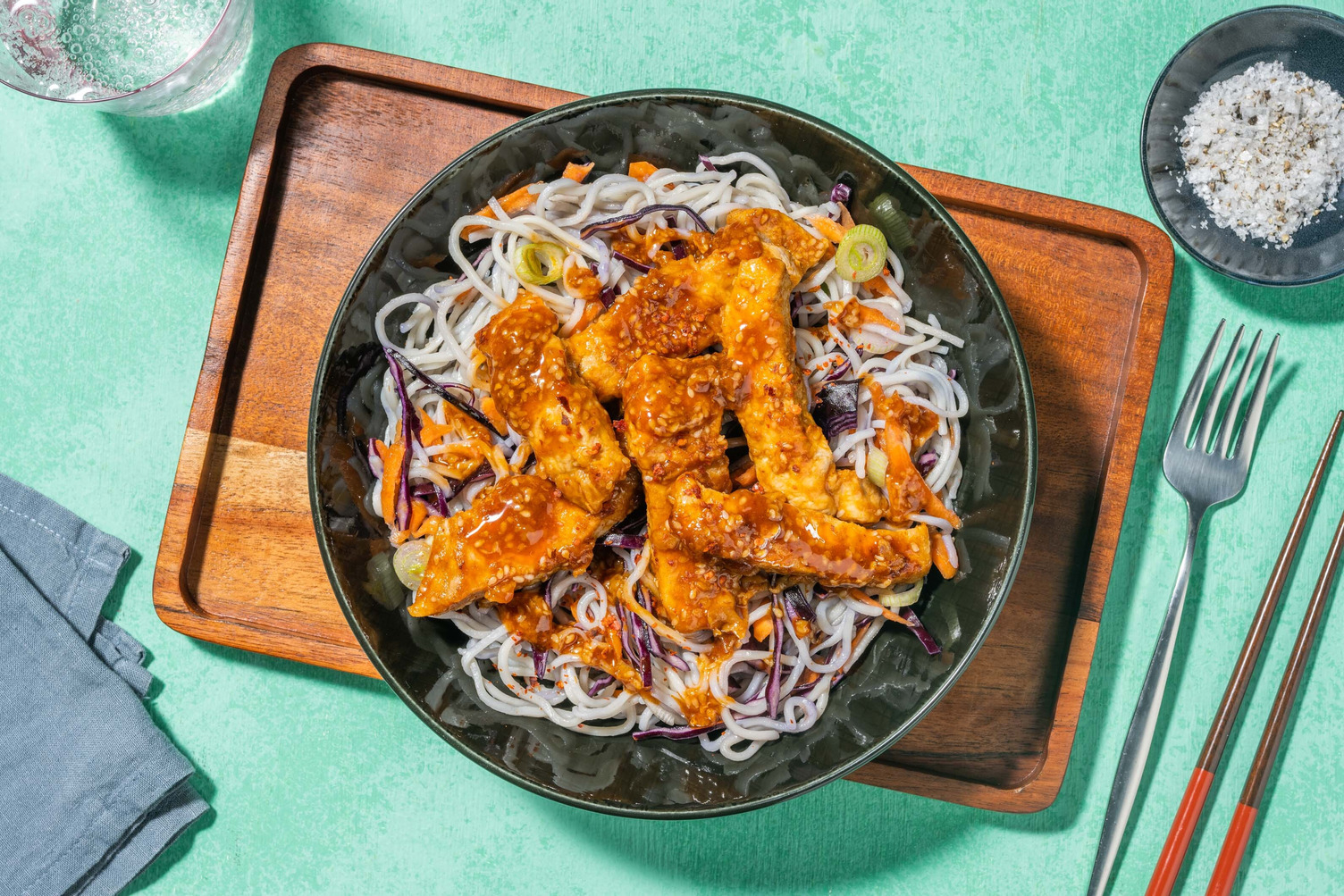 Sursøt BBQ-svinekjøtt