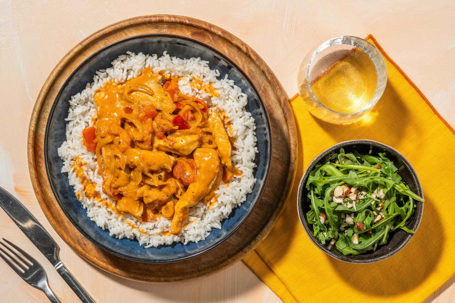 Creamy paprika spiced chicken