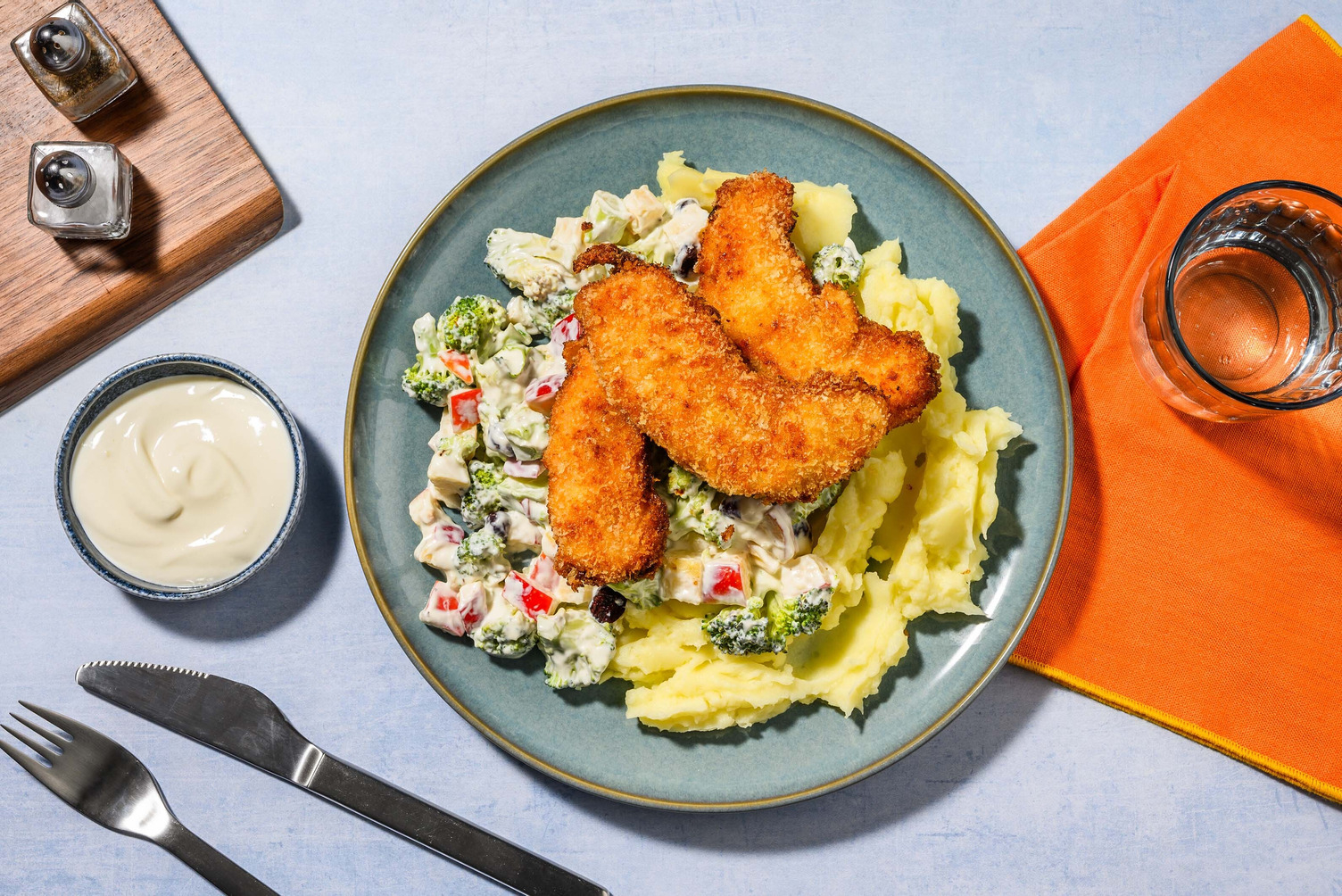 Sprødpaneret halloumi