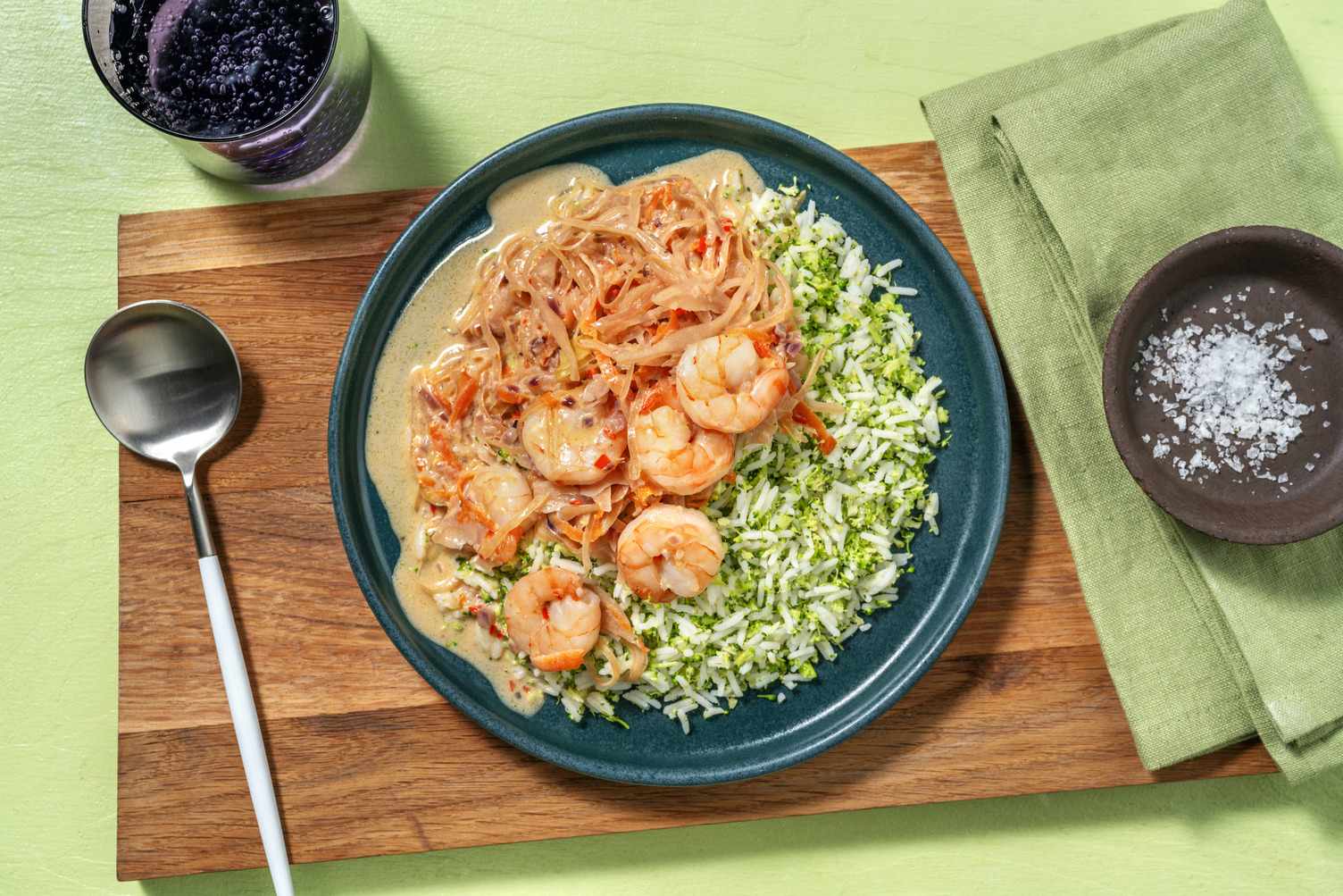 Shrimp in Fragrant Coconut Sauce 