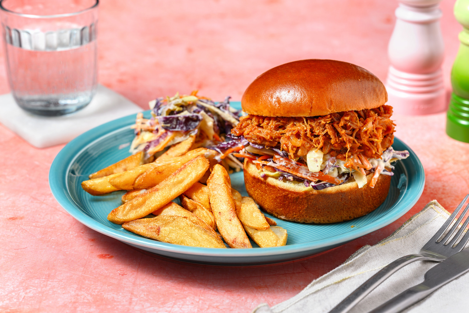 Pulled Pork & Jalapeño Burger