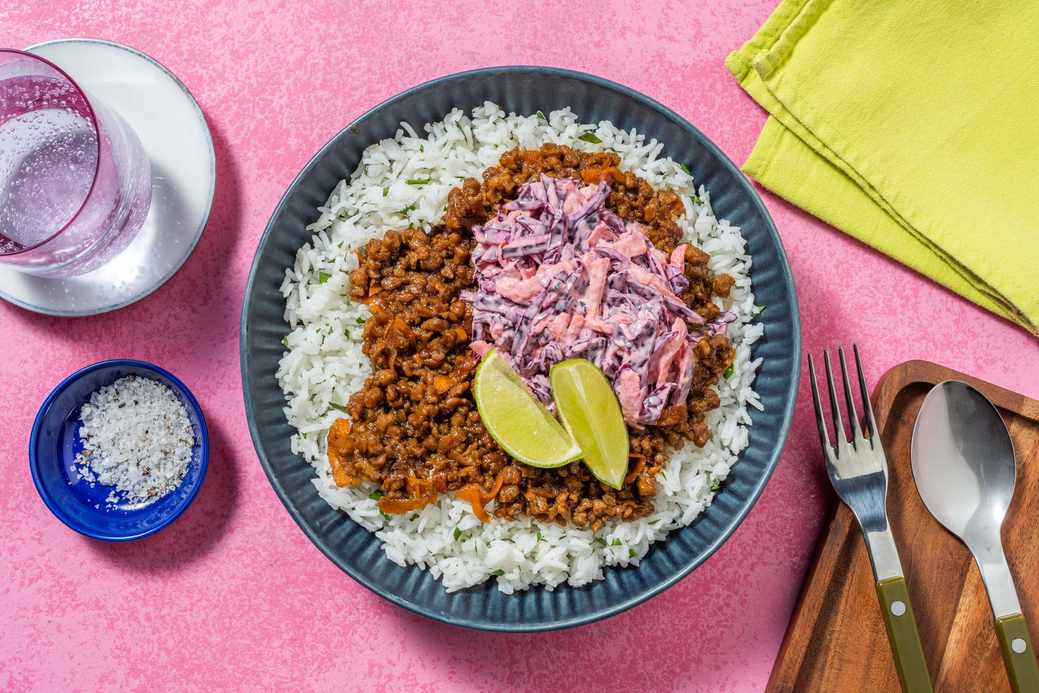 Asiatisk plantefarsbowl