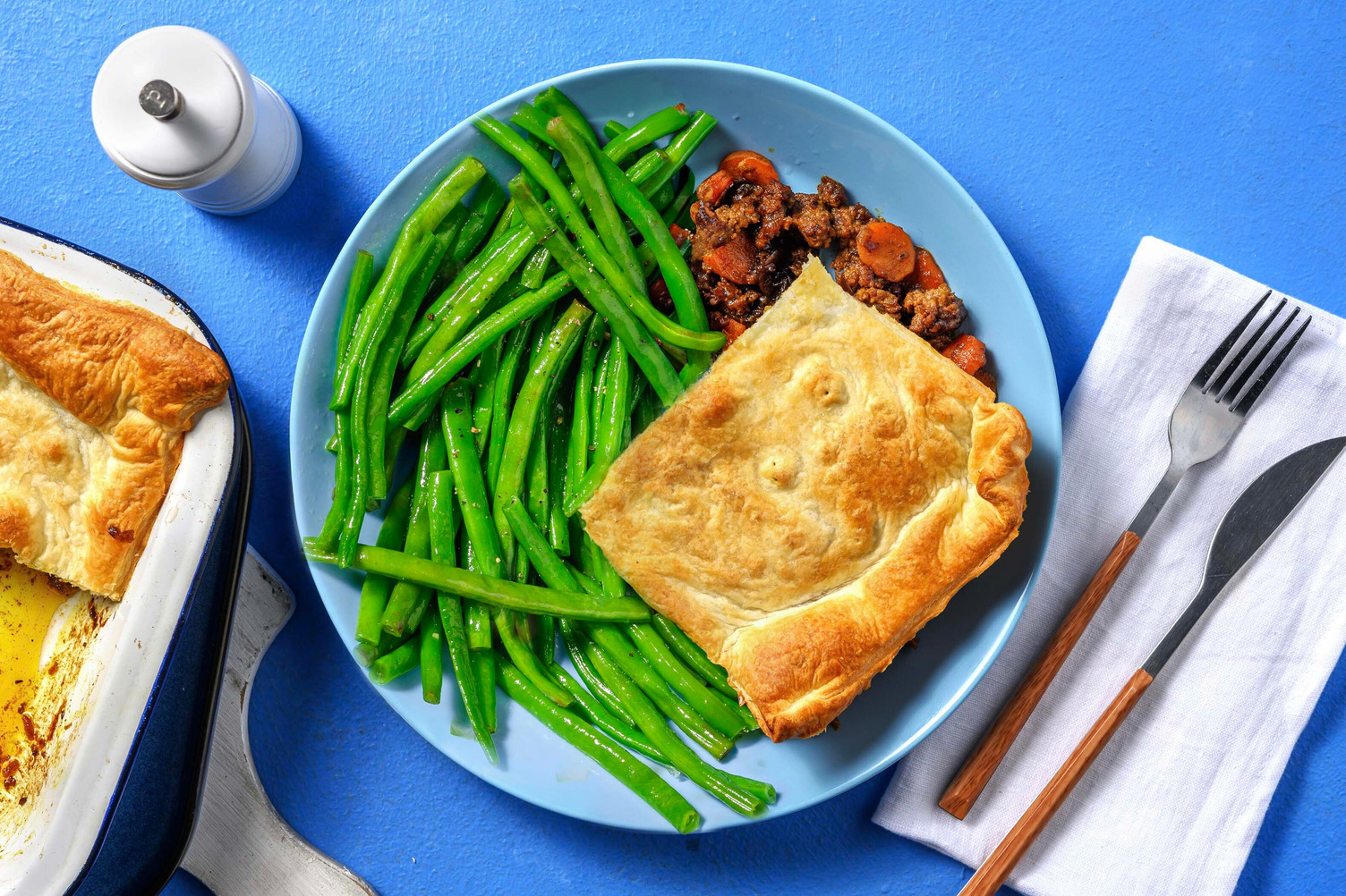 Hearty Pork & Vegetable Pie