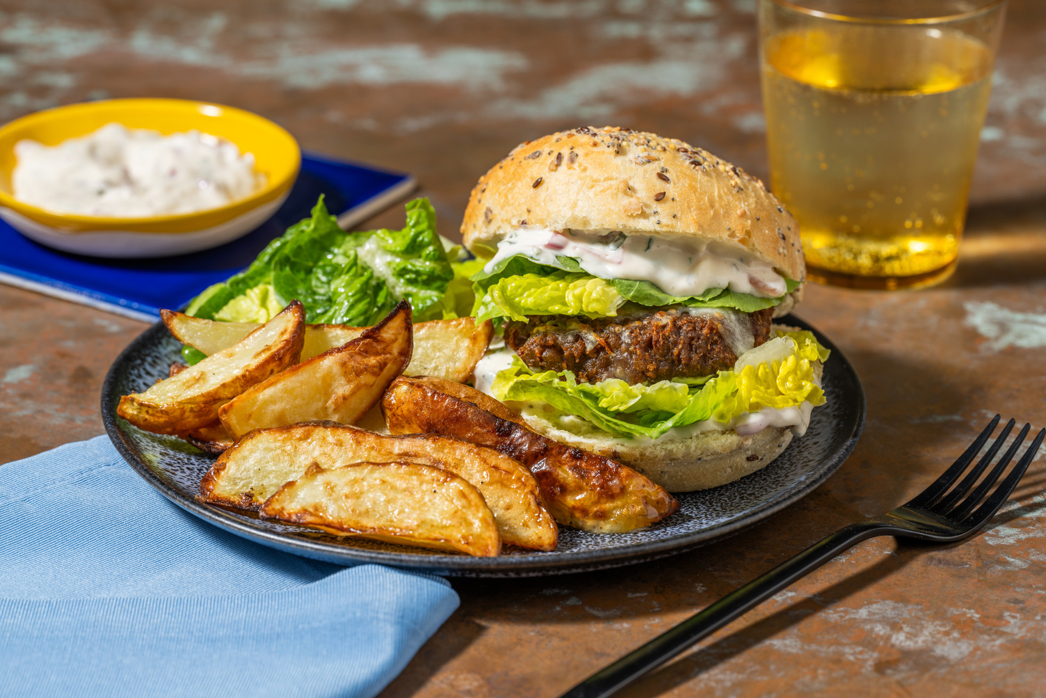 Le Burger Veggie & sa sauce secrète