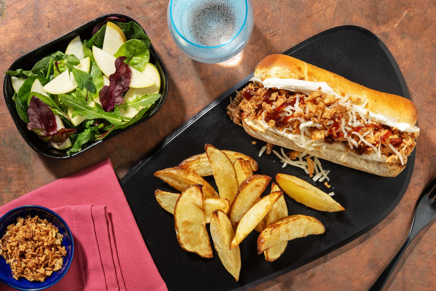 Honey Mustard Pulled Pork Dogs